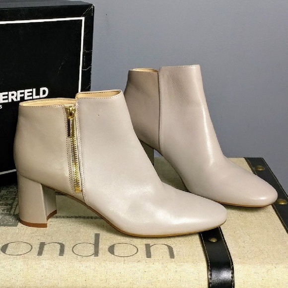 karl lagerfeld booties